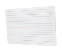 FUNOMOCYA Small Dry Erase Board with Lines for Double Sided Writing Board Handheld Classroom Tool for Learning for Teaching and Practicing English Skills