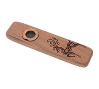 FUNOMOCYA Solid Wood Kazoo Flute Kazoo Instrument for Boys and Girls Educational Toys Camping Essentials
