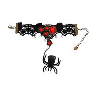 FUNOMOCYA Spider Web Bracelet Vintage Halloween Goth for Women
