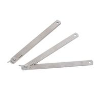 FUNOMOCYA Stainless Steel Folding Table Connector Hinges Desk Hinge Furniture Lid Support Brackets for Cupboards and Wooden Boxes, 2 Pieces, Sturdy Cabinet Hardware for Home Storage