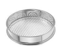 FUNOMOCYA Stainless Steel Garden Sieve Soil Sifter with Fine Mesh Outdoor Soil Filter for Gardening and Compost Screening Multipurpose