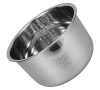 FUNOMOCYA Stainless Steel Rice Cooker Inner Pot Thickened Multi-purpose Liner Replacement for Electric Cooker Household Use with Non-stick Bottom for Rice Soup and Cake Cooking
