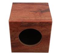 FUNOMOCYA Striped Wooden Car Speaker Enclosure Smooth Finish Shock-resistant Audio Box Compatible with Automotive Sound Systems Enhances Bass and Sound Quality for Vehicle Subwoofers