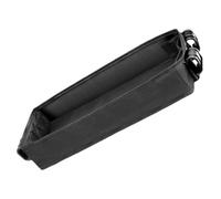 FUNOMOCYA Stroller Snack Tray Organizer with Phone Holder and Adjustable Handle Soft Canvas Material Stable Various Terrains Black XL for Wagon Use