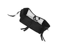 FUNOMOCYA Stroller Storage Basket for Bottom Organizer Holds Diapers Groceries Fits Pushchairs Mesh Net
