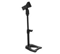 FUNOMOCYA Sturdy Metal Mic Stand Telescopic Desktop Support for Wireless Usb Mics Height Adjustable Home Office Use