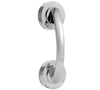 FUNOMOCYA Suction Shower Grab Handle Glass Door Pull No Burrs Wear-Resistant ABS Non-Drill for Bathroom and Cabinet