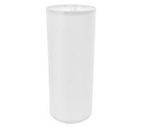 FUNOMOCYA Tall Cylinder Fabric Lampshade for Floor Lamps, Drum Shape 160x400mm, Minimalist Decorative Cover with Fabrics Material for Home Lighting
