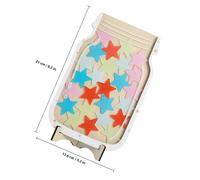 FUNOMOCYA Teacher Reward Jar with Star Tokens Incentive Rewards Jar for Classroom and Home Use Interactive Behavior Chart Tool for Positive Reinforcement and Training