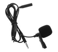 FUNOMOCYA Tiny Microphone Mini Portable Microphone Clip for Phone Lapel Mics Recording Phone Clip
