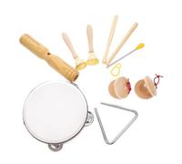 FUNOMOCYA Toddler Drum Kit for Kids 1 Set Musical Instruments Wooden Music Toys for 3-5 Years