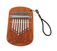 FUNOMOCYA Tone Patterned Thumb Piano Mini Kalimba Creative Finger Piano for Beginners Portable Musical Instrument for Boys and Girls and Adults to Learn and Play