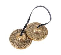 FUNOMOCYA Touch Bell Meditation Cymbal Bell for Yoga Accessories Religious Percussion Instrument Handcrafted