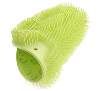 FUNOMOCYA TPR Foot Scrubber Pad for Shower with Massage Acupoints, Rub Feet's Dead Skin and Fix Stably on Floor for Bathroom Use