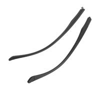 FUNOMOCYA Tr Material Eyeglasses Replacement Temples Arms for Sunglasses Reading Glasses Lightweight Single Tooth External Thread Black Frame Repair