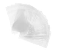 FUNOMOCYA Trading Card Sleeves 300Pcs 83X119Mm 35Pt Thick Resealable Plastic Bags Self-Adhesive Seal for Sports Cards and Daily Sorting