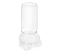 FUNOMOCYA Transparent Ant Feeding Box Mini Glass Ant Feeder Station Clear Drinker Automatic Waterer for Tiny Animal Nest Accessories 10ml