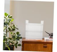 FUNOMOCYA Transparent Wall Mounted Cigarette Display Rack Shelf with High Load Capacity for Retail Stores and Supermarkets Secure Multi Organizer with Stylish Contemporary Design