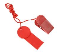 FUNOMOCYA Treadmill Emergency Stop Key with Magnet - Replacement Safety Lock for Home and Commercial Running Machines, Plastic Insert Cylinder Switch for Treadmill Safety and Security