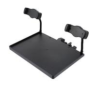 FUNOMOCYA Triple Phone Holder Accessory for Mic Stand Abs Metal Sound Card Tray Simple Structure for Professional Use