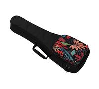 FUNOMOCYA Ukulele Carrying Bag 23/24 Inch Padded Ukulele Backpack Case Thickened Cushioning and Protection Portable Carry Bag Suitable for Travel and Daily Use