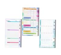 FUNOMOCYA Undated Budget Planner with Expense Tracker and Monthly Weekly Layout Binder Refill for Small Business Record Keeping Chic Gradient Design Organizer for Bill Management