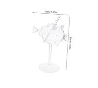 FUNOMOCYA Unique Fish-Shaped Glass Goblets Clear Reusable Wine Glasses for Romantic Gatherings Couples Elegant Cocktail Drinkware with Easy Maintenance