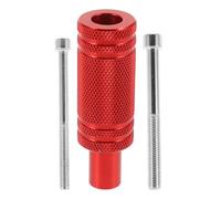 FUNOMOCYA Universal Aluminum Alloy Motorcycle Mudguard Spotlight Mounting Bracket Red Front LED Light Bracket for Electric Scooters and Motorbikes