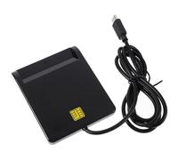 FUNOMOCYA USB Smart Card Reader Type-c Portable Multi-function Device Compatible with Dnie Atm Ic Id Cac Sim Cards for Windows Vista X