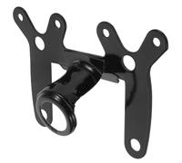 FUNOMOCYA Vintage Motorcycle Instrument Mount Bracket Black Modified Meter Holder for Speedometer Tachometer Voltmeter Compatible with Motorbike Accessories