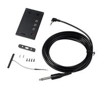 FUNOMOCYA Violin Pickup Equalizer Mute Violin Silent Pickup Preamp Equalizer Accessory for Musician Equipment Music