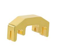 FUNOMOCYA Violin Practice Mute Flexible Violin Accessory for Beginners Golden Alloy Reduces Practice Volume without Affecting Tone or Damaging the Bridge