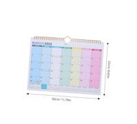 FUNOMOCYA Wall Calendar Month Schedule Organizer with Hanging Hook Thick Ink Resistant Paper Versatile for Home Office and Desk Use English Month View Planner