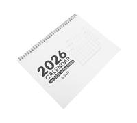 FUNOMOCYA Wall Calendar Monthly Planner Writing Blocks Spiral Bound Hanging Calendar for Office Home School Academic Year Scheduling and Holiday Organization