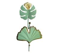 FUNOMOCYA Wall-Mounted Hook 2pcs Iron Wall Hanger for Shop Window Hanging Decor Simple Style for Keys Hats Jewelry
