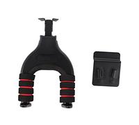 FUNOMOCYA Wall-mounted Self-locking Guitar Hook Space-saving Instrument Holder for Guitars Basses and Ukuleles Easy Installation Protective Sponge Design