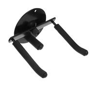 FUNOMOCYA Wall-mounted Trumpet Holder Iron Storage Stand with Creative Design Black Trumpet Wall Rack Featuring Convenient Use and Sturdy Construction for Instrument Storage