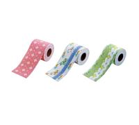 FUNOMOCYA Waterproof Kitchen Sink Caulk Strip Tape 3 Rolls 8×280cm Self-adhesive Corner Sealing Tape for Bathtub, Toilet, and Bathroom Seam Protection Random Style