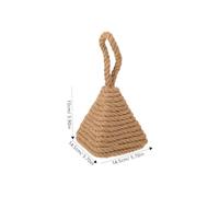 FUNOMOCYA Weighted Door Stopper Cotton Rope Ball Anti-Collision Multi-Function Door Stop for Home Decor Lightweight and Doorstop for Wall Protection and Safe Living Environment