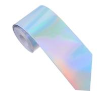 FUNOMOCYA Whiteboard Border Trim Classroom Borders for Bulletin Board Laser Holographic Stickers Silver