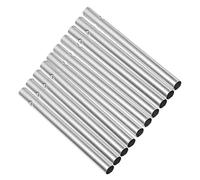 FUNOMOCYA Wind Chimes Tubes Aluminum Hollow Tubes for Making Wind Chimes Pendant 10pcs 8mm Diameter 10cm Length Diy Outdoor Garden Decorative Accessories