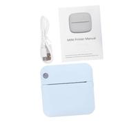 FUNOMOCYA Wireless Pocket Thermal Label Printer Rechargeable Abs Small Label Maker for Home Office Storage and Photos Printing