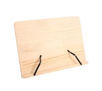 FUNOMOCYA Wooden Adjustable Desktop Reading Rack 30x20cm Multifunctional Book Holder Music Sheet Stand Student Reading Shelf for Home and Office