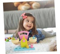 FUNOMOCYA Wooden Balance Scale Educational for Math Teaching Aid for Counting and Arithmetic Learning Interactive Cognitive Plaything for Boys and Stable Model for Stem Activities