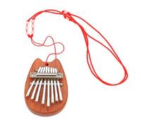 FUNOMOCYA Wooden Kalimba Key Portable Boy Girl Finger Piano Instrument for Beginners