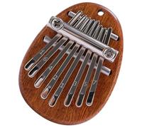 FUNOMOCYA Wooden Kalimba Keys Mini Thumb Piano Musical Instrument Supply Finger Piano for Boys and Girls Ages for Lap Use