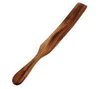 FUNOMOCYA Wooden Long Handle Kitchen Spatula 28cm Cooking Turner Non-Stick Cooking Utensil for Home and Professional Use