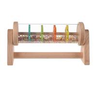 FUNOMOCYA Wooden Rain Sound Maker Stick for Montessori Sensory Rain Simulator Early Development for s Recreational Play