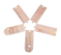 FUNOMOCYA Wooden Star Height Measurement for Children Nursery Wall Hanging Growth Chart Ruler Cute Charming Novelty Decor for Kids' Room and Nursery