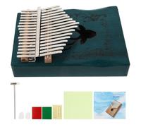 FUNOMOCYA Wooden Thumb Piano Keys Kalimba Finger Piano for Beginners Musical Instrument for Boys and Girls for Women for Home and Travel